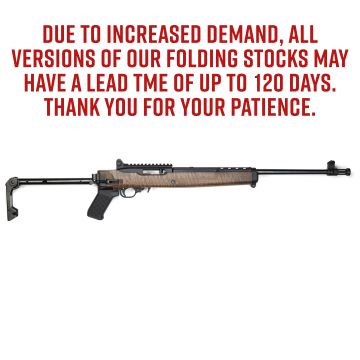 B-TM Folding Stock for the RUGER® 10/22®